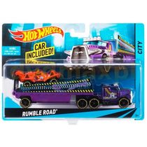 Caminhão Hot Wheels 1:64 Super Rigs Rumble Road-BDW51-Mattel