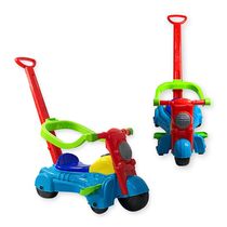 Brinquedo Moto Andador Baby Infantil Com Haste