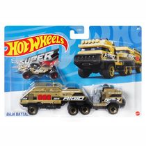 Hot Wheels Caminhão Transportador Baja Batalhão - Mattel