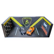 Hot Wheels Diorama - Garagem Lamborghini