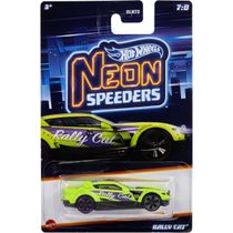 Rally Cat Hot Wheels Neon Speeders Mattel HLH72