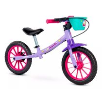 Bicicleta Infantil Equilíbrio Balance Nathor 12" Cecizinha Mod 03