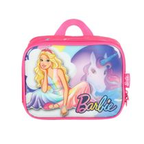 Lancheira Infantil Luxcel Barbie Rosa