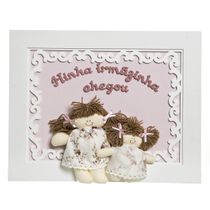 Quadro Arabesco Menina Com Irmãzinha