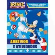 Livro Sonic The Hedgehog Adesivos e Atividades - Ciranda Cultural