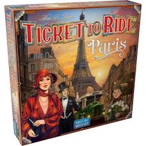 Jogo - Ticket to Ride Paris Galápagos Jogos