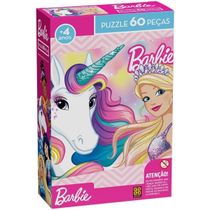 QUEBRA-CABEÇA BARBIE 60 PEÇAS - GROW