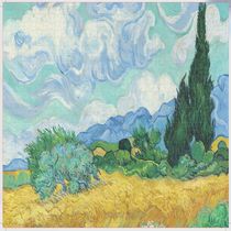 Quebra-Cabeca - 1000 Pcs - Campo de Trigo - Van Gogh - Mimo