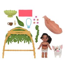 Playset - Disney - Moana 2 - Hora do Banho - Simea e Pua - Mattel