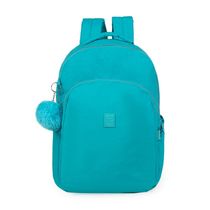 Mochila Escolar Feminina Pop Fun Azul Claro