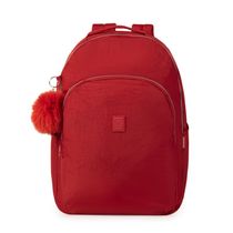 Mochila Escolar Feminina Pop Fun Vermelha