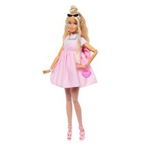 Boneca Articulada - Barbie - Deluxe Style - Rosa - Mattel