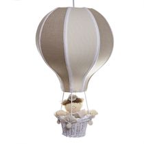 Lustre Balão Grande Bege Com Boneco