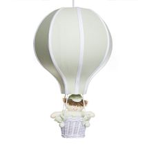 Lustre Balão Grande Verde Com Boneco