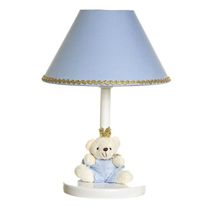 Abajur De Madeira Ursinho Príncipe
