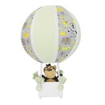 Abajur Balãozinho Macaco Safári Verde