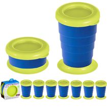 Kit 10 Copos Retrátil 330ml Encolhe Atacado Festa Infantil Sacolinha Surpresa