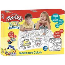 Tapete Para Colorir Play Doh Art & Activity FUN F0054-4