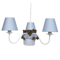 Lustre 3L Toys Escuro Ursinho Azul