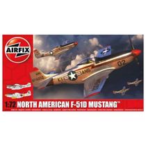 Kit Plástico Avião North American F-51D Mustang 1/72 Airfix AF2047A
