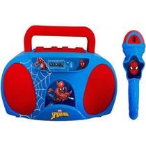 BOOMBOX KARAOKE SPIDERMAN INFANTIL - CANDIDE