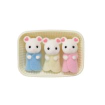 Sylvanian Families Trigêmeos Rato Marshmallow 5337 Epoch