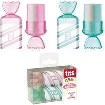 BORRACHA BALINHA HOLIC FOFURICES - ESTOJO COM 2 UN. - TRIS