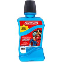 ENXAGUANTE BUCAL HERÓIS LIGA DA JUSTIÇA 300 ML - DENTALCLEAN