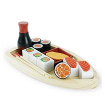 Brinquedo de Madeira- Kit Sushi