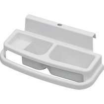 Saboneteira com Porta Toalha Burigotto para Banheira - Branca