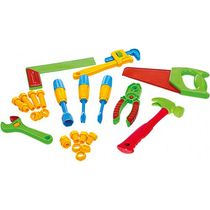 Kit de Ferramentas Poliplac - 9 Ferramentas e 8 Peças - Colorido