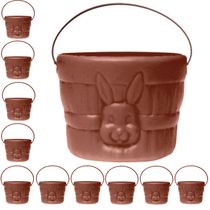 Kit 10 Cestas Coelhinho com Alça Montar Kit Páscoa e Doces