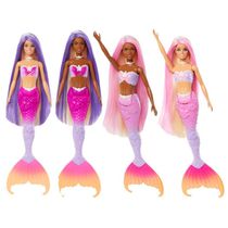 Boneca Articulada - Barbie Sereia - Cores Mágicas - Modelos Sortidos - Mattel