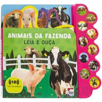 Livro - Leia e Ouça - Animais da Fazenda