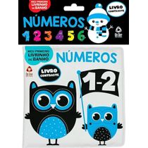 Meu Primeiro Livrinho Contraste de Banho - Números