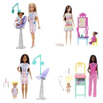 Boneca com Acessórios - Barbie - Profissões - Modelos Sortidos - Mattel