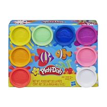 Massinha Play Doh Classic 8 Potes Sortidos - Hasbro E5062