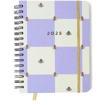 Agenda Planner Wire-o 2025 MELISSA Casa das Abelhas Lilás