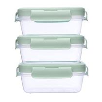 Kit 3 Potinhos Herméticos Verde Buba 18058