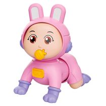 Bebê Engatinha com Som - Rosa - Art Brink