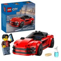 LEGO City Carro Esportivo Vermelho 109 Peças 5+ 60448