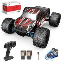 Carrinho de Controle Remoto para Adultos Off Road 118 Escala Até 40 km por hora, Recarregável, DEERC 9300, Vermelho