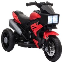 Aosom Moto Elétrica 1 Assento 12V, com Luzes de LED, Azul