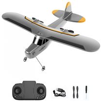 LSRC B3 RC Avião de Controle Remoto 2.4G Design 2CH, Idade Recomendada 14, GOOLRC, Cinza