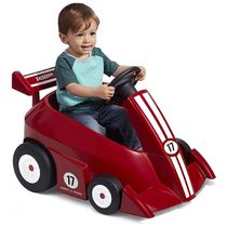 Carro Elétrico Infantil 1 Assento com Controle Remoto, Bateria 6V, 1 a 4 Anos, Radio Flyer, Vermelho