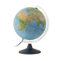 Globo Terrestre Cartografico 20cm Com Luz - Tecnodidattica