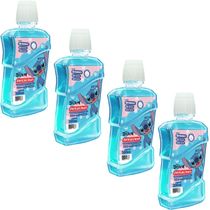 4X ENXAGUANTE BUCAL INFANTIL STITCH 300ML MORANGO DENTALCEAN