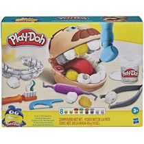 CONJUNTO PLAY DOH BRINCANDO DE DENTISTA - HASBRO