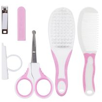 Kit Cuidados E Higiene Bebê Pente Escova E Cortador Unha
