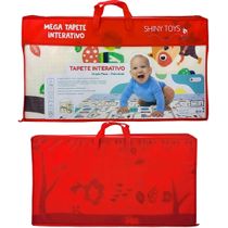 TAPETE DUPLA FACE ZOO 150x200x0.5CM - SHINY TOYS